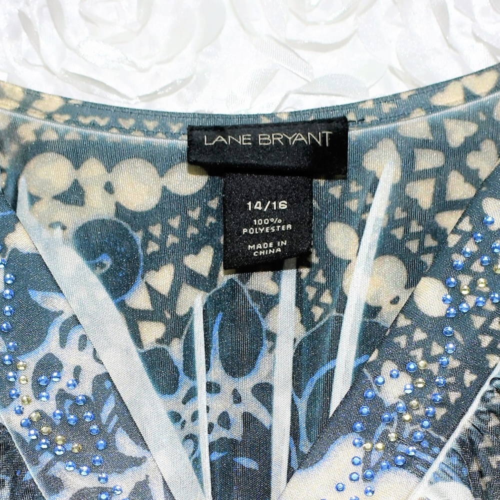 Lane Bryant Rhinestone Top - Picture 4 of 4